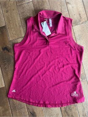 Adidas Women’s Sleeveless Polo Top